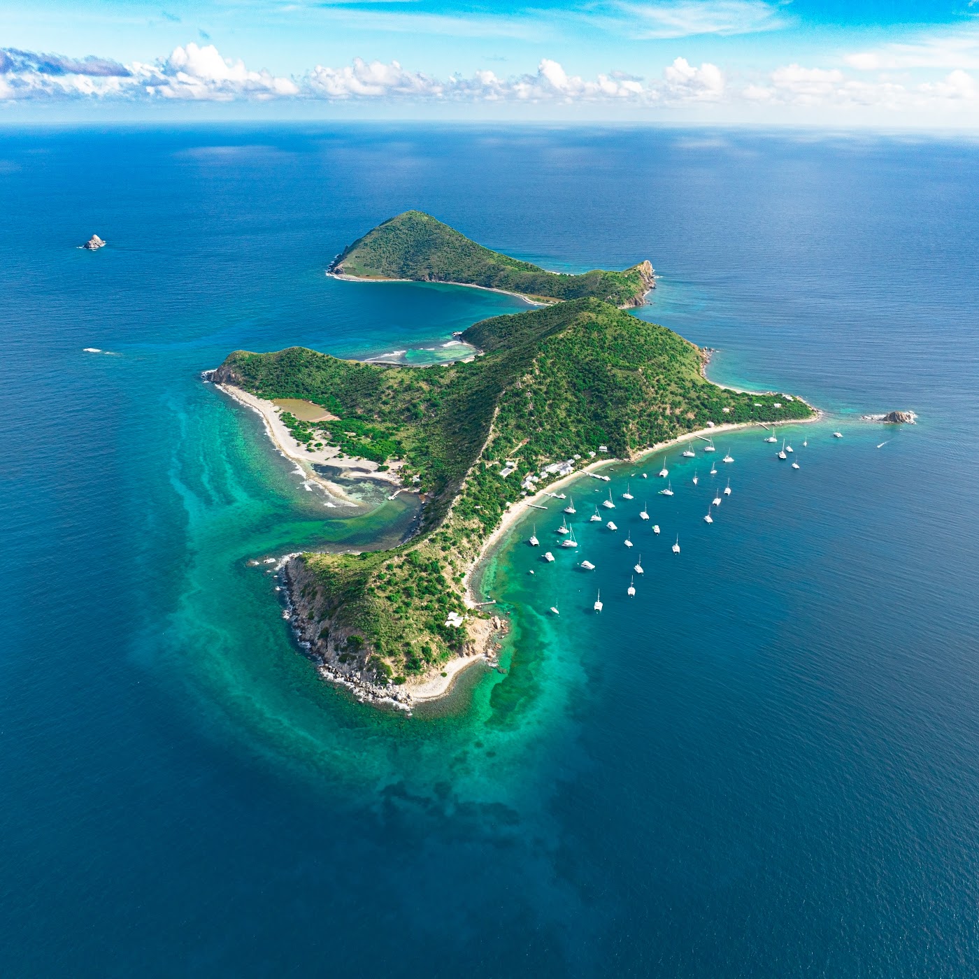 Cooper Island in the British Virgin Islands